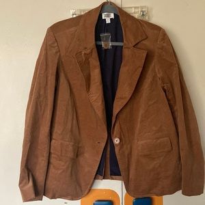 Corduroy blazer
